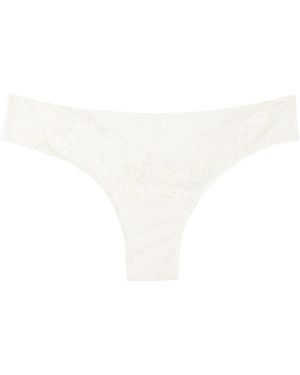 Intimissimi Brazilian Slip Pretty Flowers - Weiß