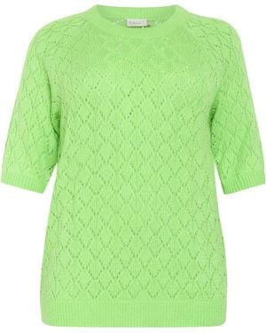 Kaffe Pullover Kcmika - Grün