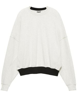 Pull&Bear Sweatshirt - Weiß