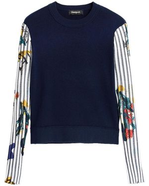 Desigual Pullover - Blau