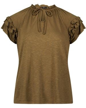 Zero Shirt Mit Angeschnittenen Ärmeln - Grün