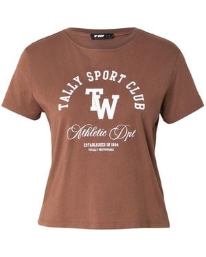 Tally Weijl T-Shirt - Braun