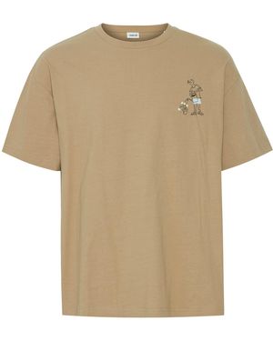 Solid T-Shirt Imre - Natur