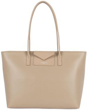 Lancaster Shopper Lancaster Cabas Maya Double Paule Fonc - Natur