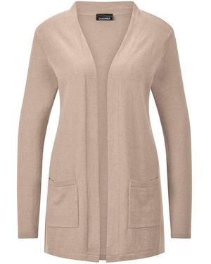 Goldner Strickjacke - Natur
