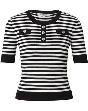 Morgan Pullover 261-Mattea - Schwarz