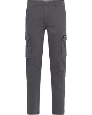 Solid Cargohose Sdchasey - Grau