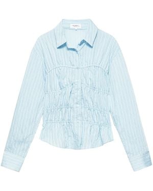 Pull&Bear Bluse - Blau