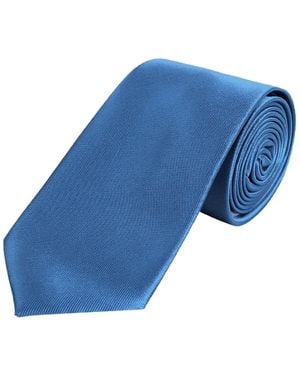 DonDon Krawatte Herren Krawatte 7 Cm Klassische Handgefertigte Business Krawatte - Blau