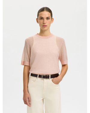 SELECTED Pullover - Pink