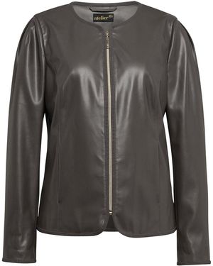 Goldner Jacke - Schwarz