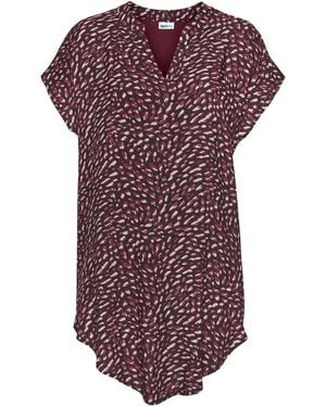 Beach Time Bluse - Lila