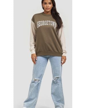 Worldclassca Sweatshirt Damen Sweatshirt "Georgetown" - Natur