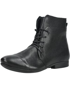 Think! Schnürstiefelette - Schwarz