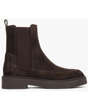 ESTRO Chelsea Boots 09-3805 - Braun