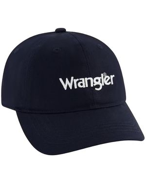 Wrangler Hut Logo Cap - Blau