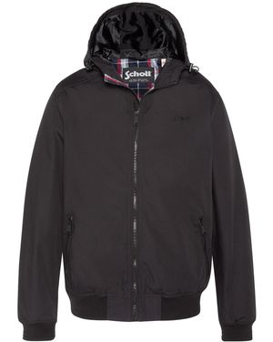 Schott Nyc Übergangsmantel - Schwarz