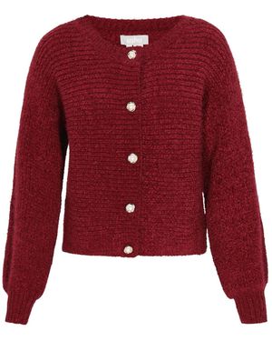 Usha Strickjacke - Rot