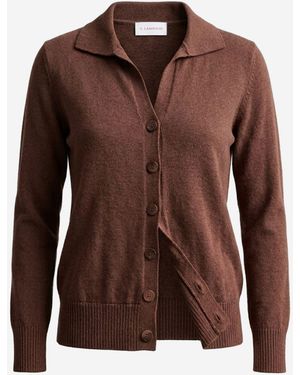 Il Lanificio Strickjacke - Braun