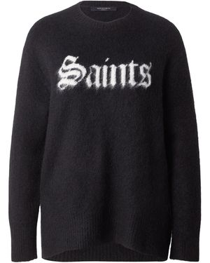 AllSaints Pullover - Schwarz