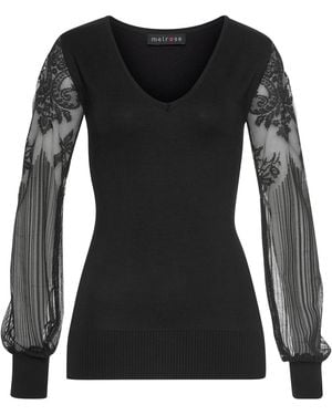 melrose Pullover - Schwarz