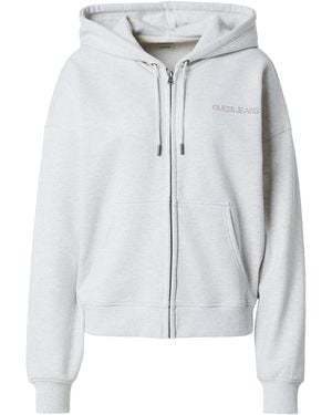 Guess Sweatjacke - Weiß