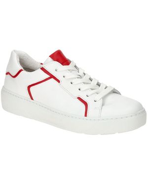 Gabor Sneaker Low Schuhe Rot Nappa Sneakers 63.210.25 - Pink