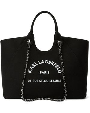 KARL LAGERFELD Shopper Rue St-Guillaume - Schwarz