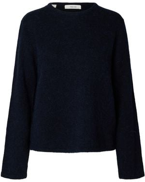 SELECTED Pullover Slwlulu - Blau