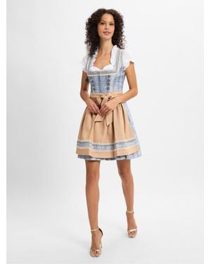 Krüger Madl Dirndl - Weiß