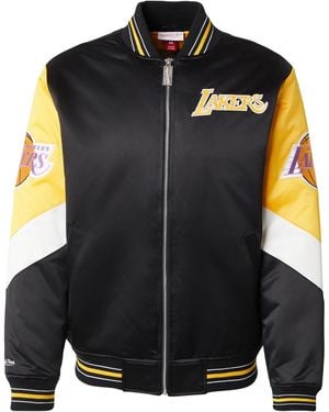 Mitchell & Ness Jacke Nba Throw It Back Lakers - Schwarz