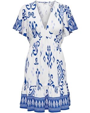 ONLY Kleid Onlmorrison - Blau