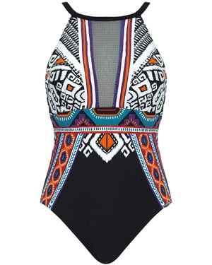 Sunflair Badeanzug Ethno - Blau
