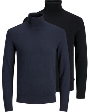 Jack & Jones Pullover Emil Knit - Blau