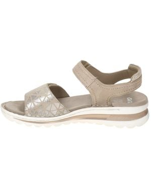 Ara Sandale Tampa Sandale Silber Gemustert 12-47207 - Natur