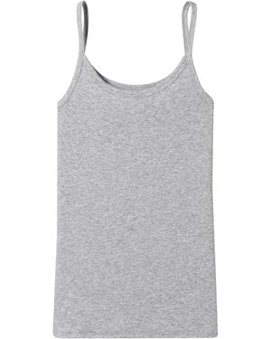 Schiesser Top 'Pure Rib' - Grau