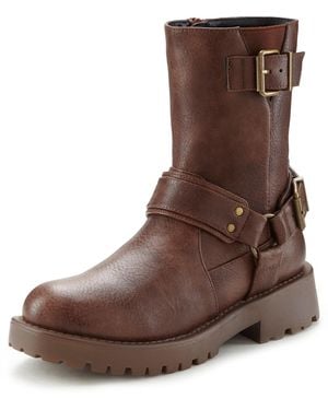 Lascana Stiefelette - Braun