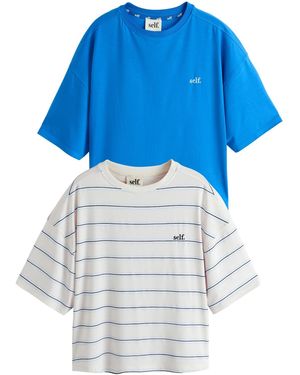 Self T-Shirt - Blau