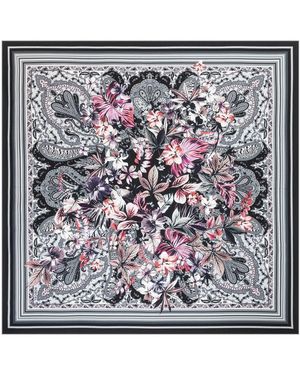 Roeckl Sports Tuch The Art Of Flowers - Mettallic