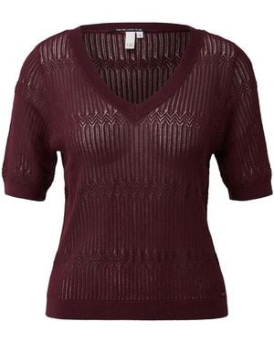 QS Pullover - Lila