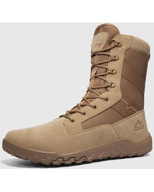 Nortiv8 Boots Herren Militärische Taktikstiefel Mit Breiter Zehenbox, Barfuß, Null Höhenunterschied - Natur