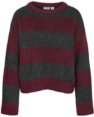 Noisy May Pullover Nmsoff - Rot