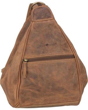 Greenburry Rucksack Daypack Vintage 1717 - Braun