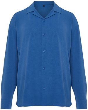 Trendyol Hemd - Blau