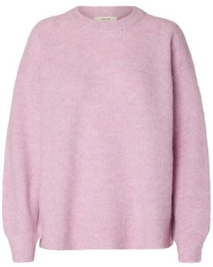 SELECTED Pullover Slwlulu - Pink
