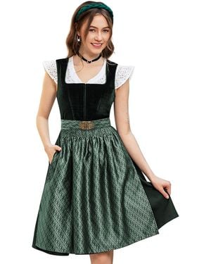 DIRNDLSTERN Dirndl - Grün