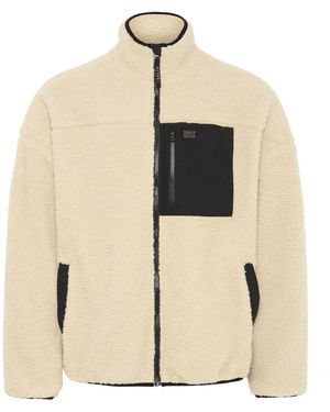 Solid Fleecejacke Walther - Natur