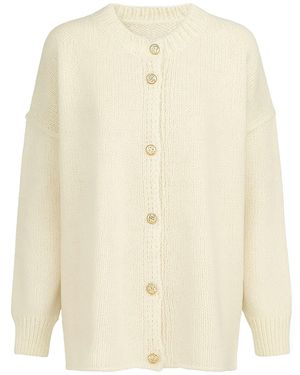 Elara Strickjacke - Weiß