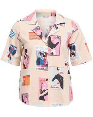 Object Bluse Objtracy - Pink