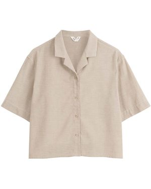 Mela Bluse Tavleen - Natur